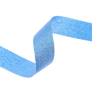 1" Metallic Grosgrain Ribbon | 25 Yards | Blue