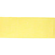 2 1/2" Wired Ribbon | Yellow Linen