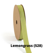 Textured Grosgrain Ribbon | Lemon Grass (528)