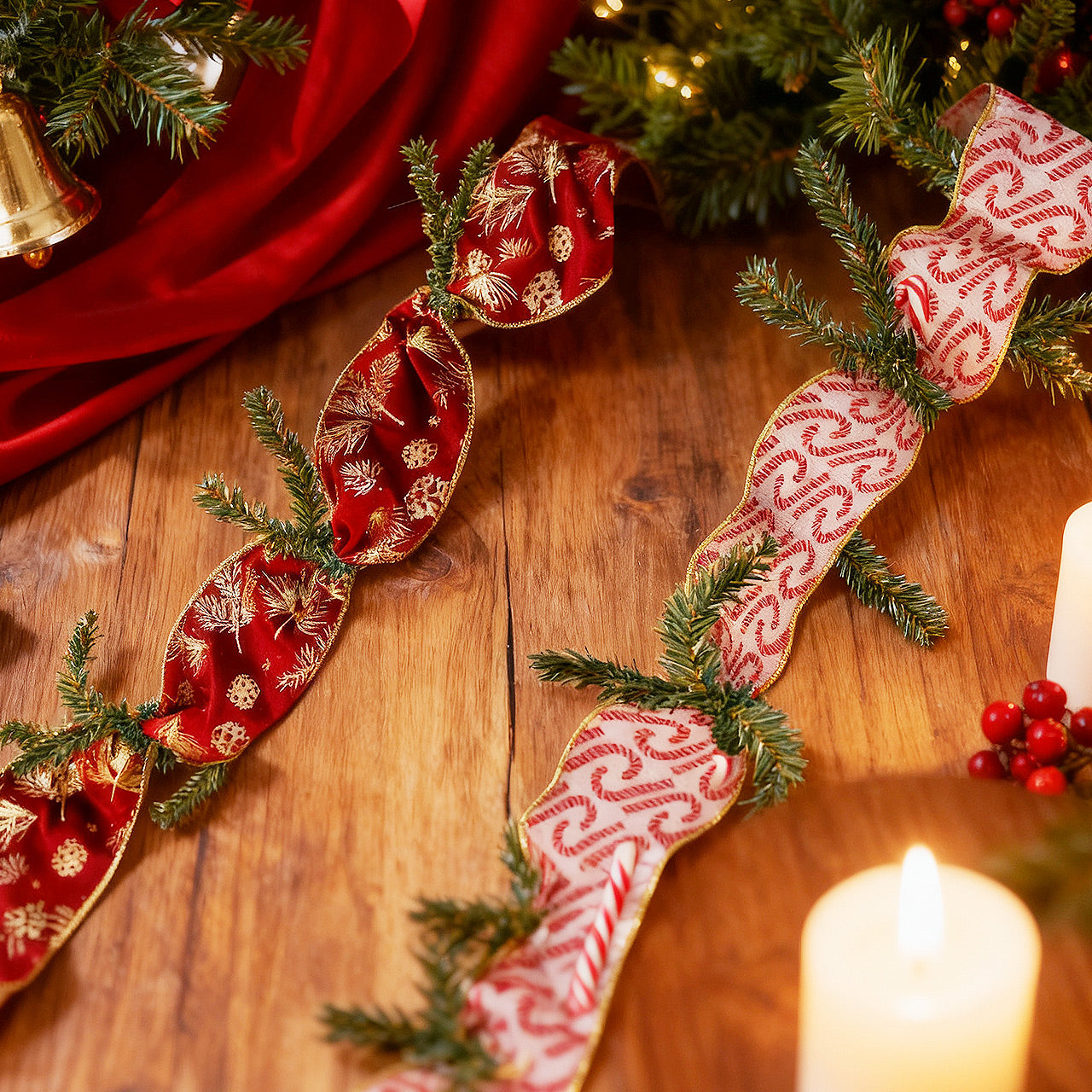 Unlock-Christmas-Magic-How-to-Use-Garland-to-Decorate-Your-Christmas-Tree LaRibbons and Crafts