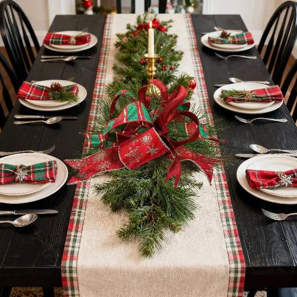 How to Combine Three Christmas Ribbons to Create a Beautiful Holiday Bow Arrangemen