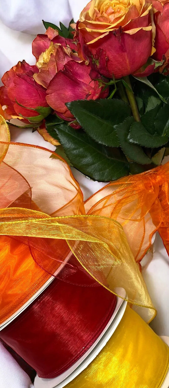 Sheer-Wired-Ribbons LaRibbons and Crafts