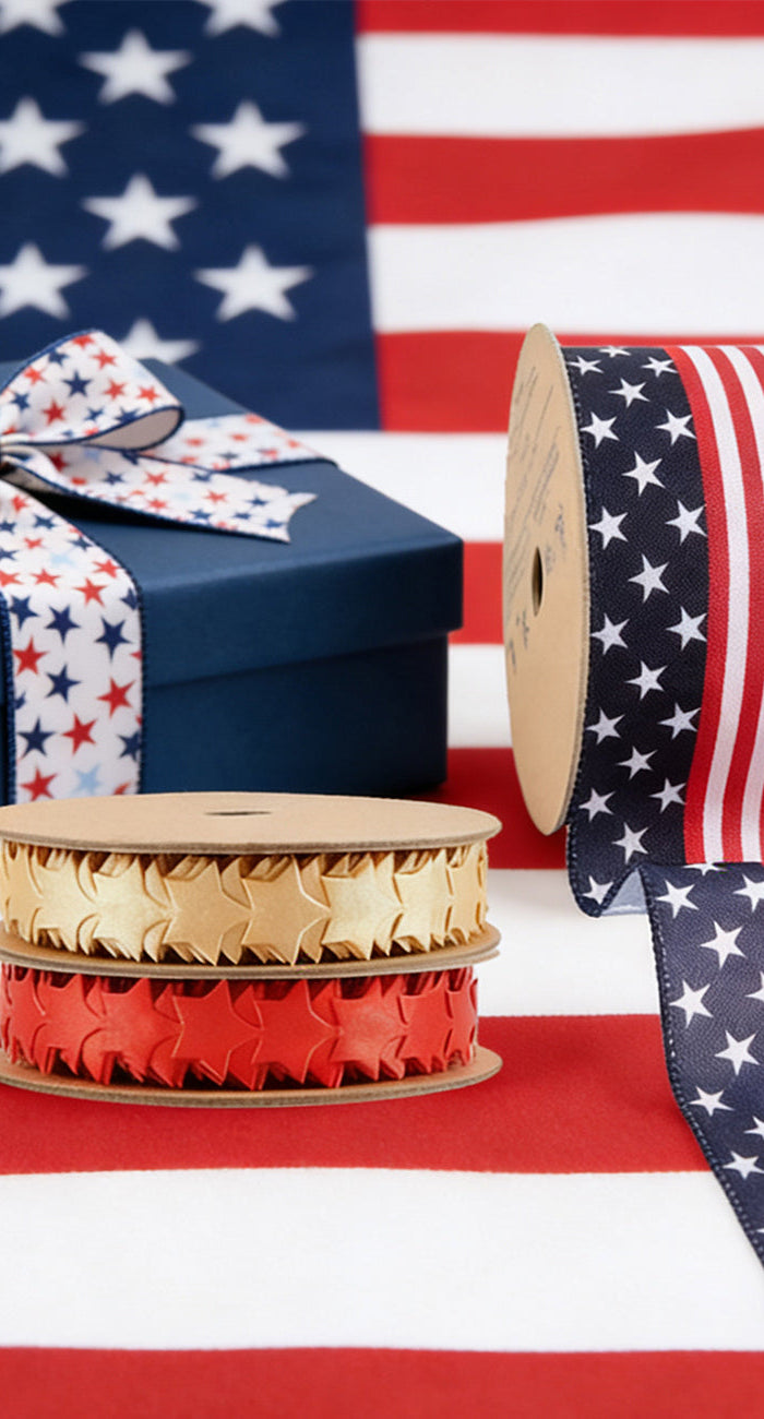 Patriotic-Collection LaRibbons and Crafts