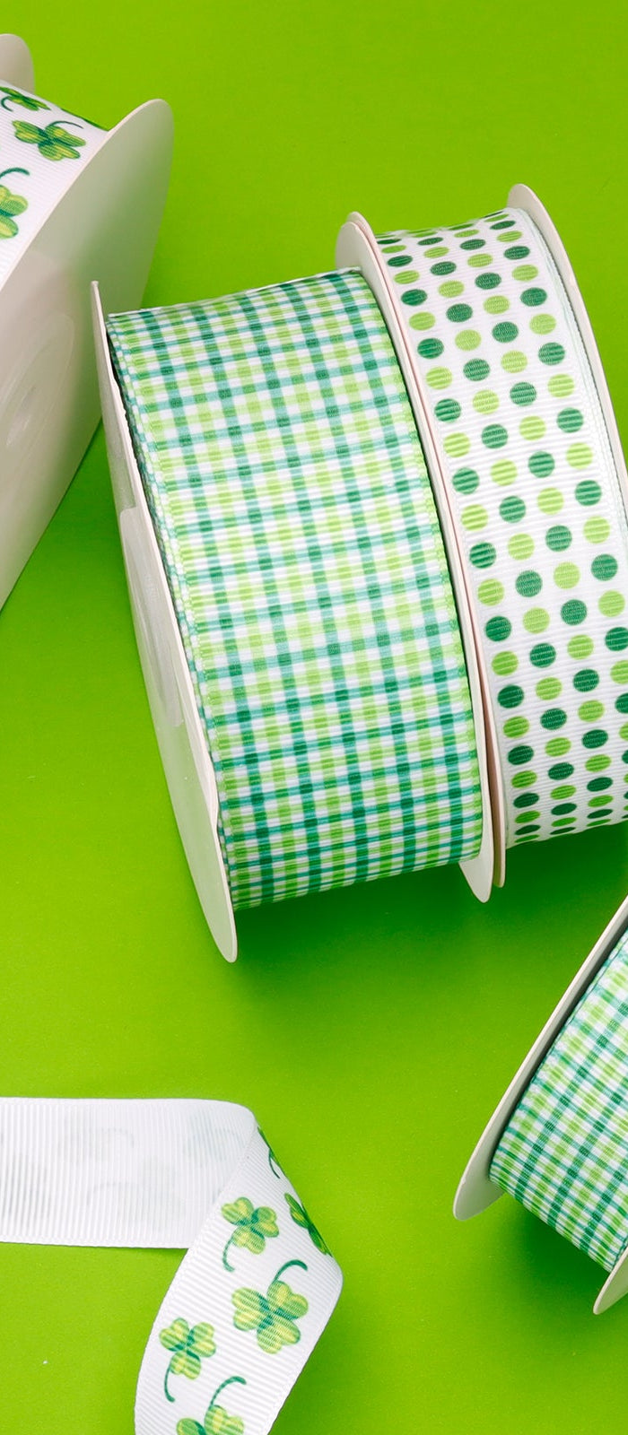 Polka-Dot-Textured-Grosgrain-Ribbon LaRibbons and Crafts