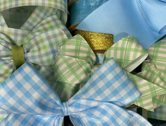 Gingham-Ribbon-Collection LaRibbons and Crafts