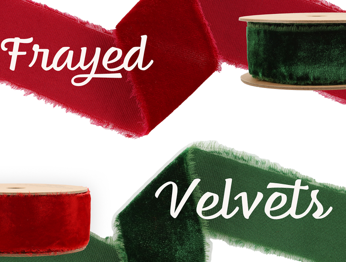 Frayed-Velvet LaRibbons and Crafts