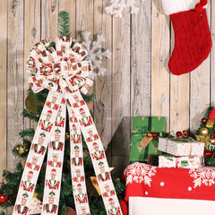 Holiday-Wired-Ribbon-Tree-Toppers-Collection LaRibbons and Crafts