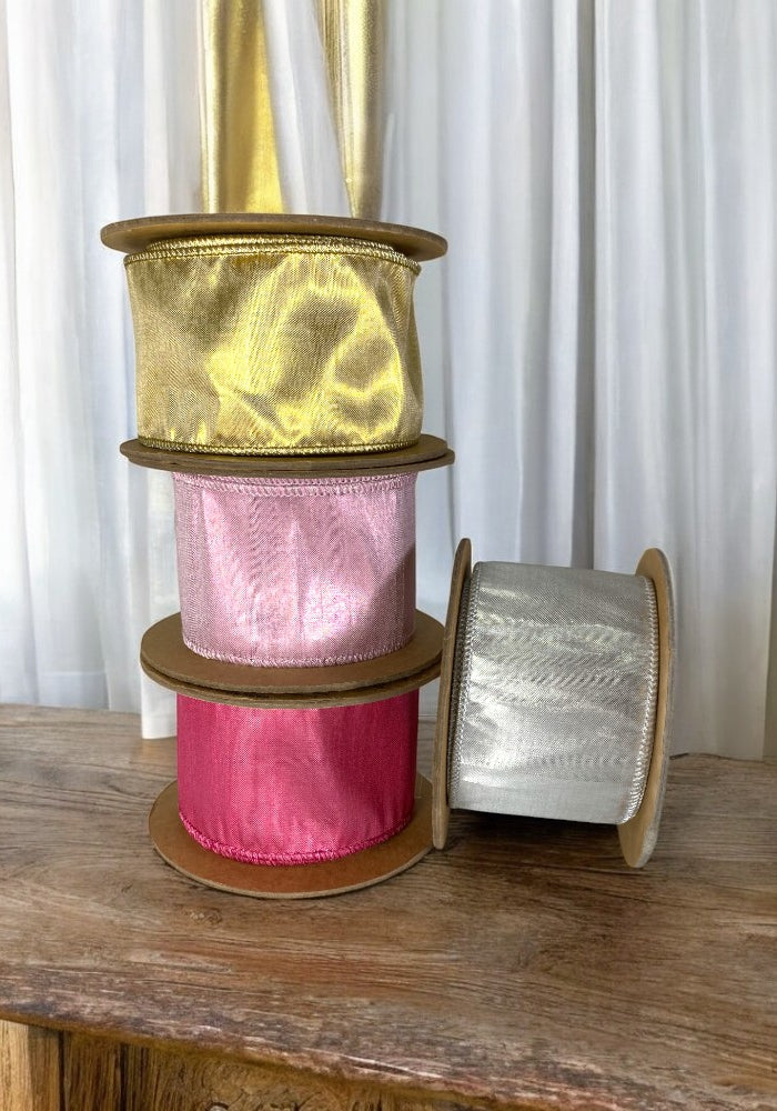 Metallic-Dupioni LaRibbons and Crafts