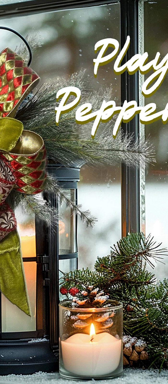 Playful-Peppermint LaRibbons and Crafts