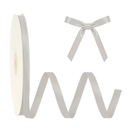 Single Face Satin Ribbon | Silver (012)