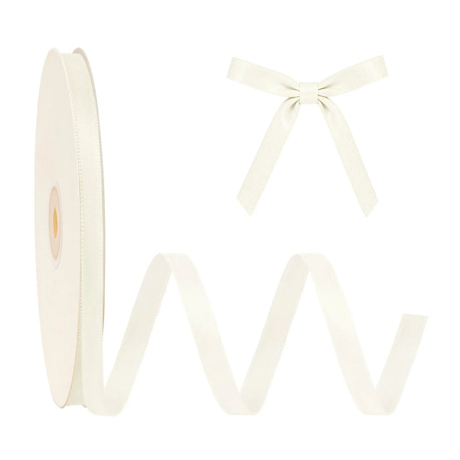Single Face Satin Ribbon | Antique White (028)