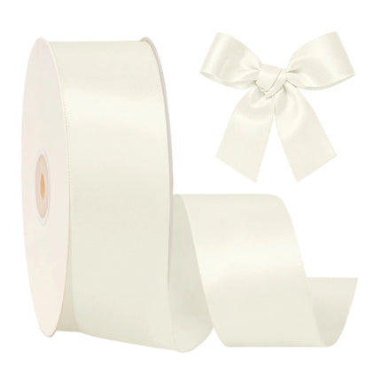 Single Face Satin Ribbon | Antique White (028)