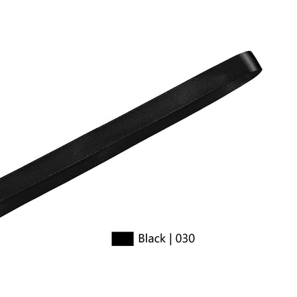 Single Face Satin Ribbon | Black (030)