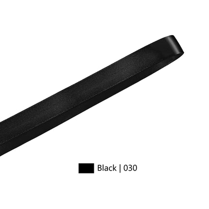 Single Face Satin Ribbon | Black (030)