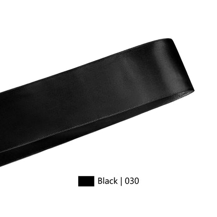 Single Face Satin Ribbon | Black (030)