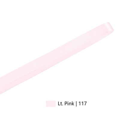 Single Face Satin Ribbon | LT Pink (117)