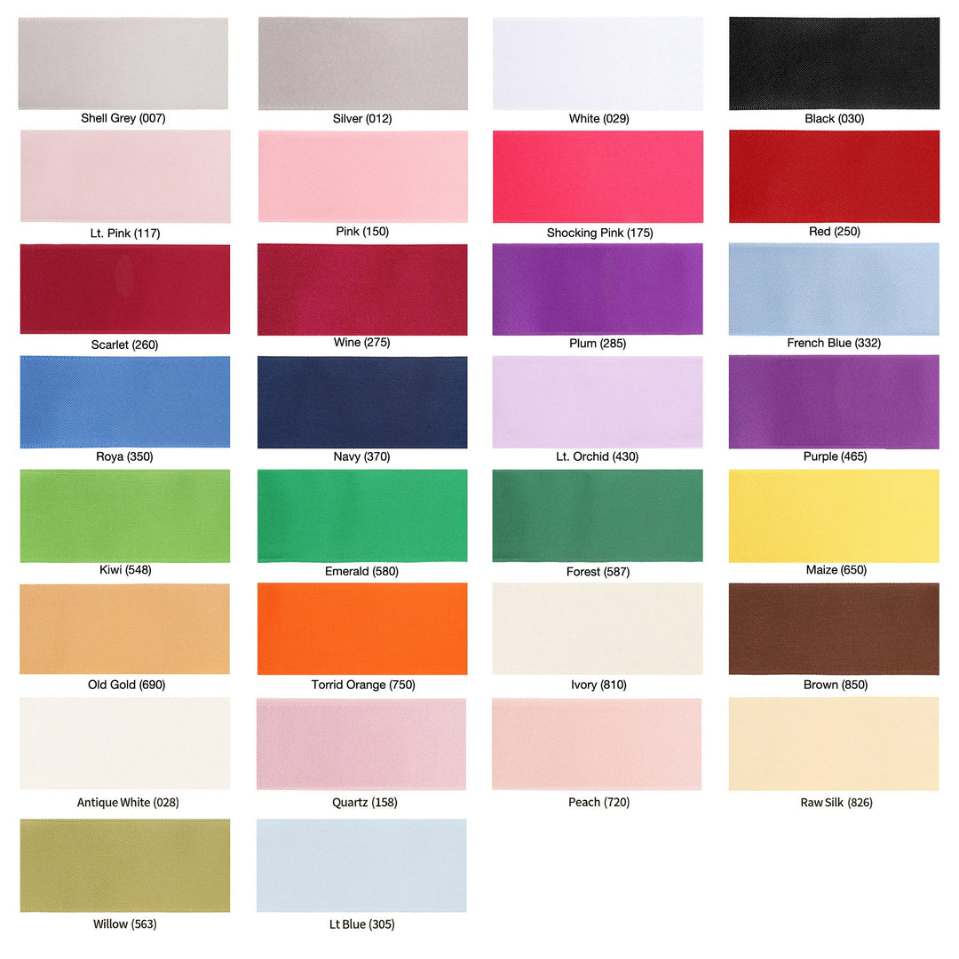 Single Face Satin Ribbon | Quartz (158) LaRibbons and Crafts