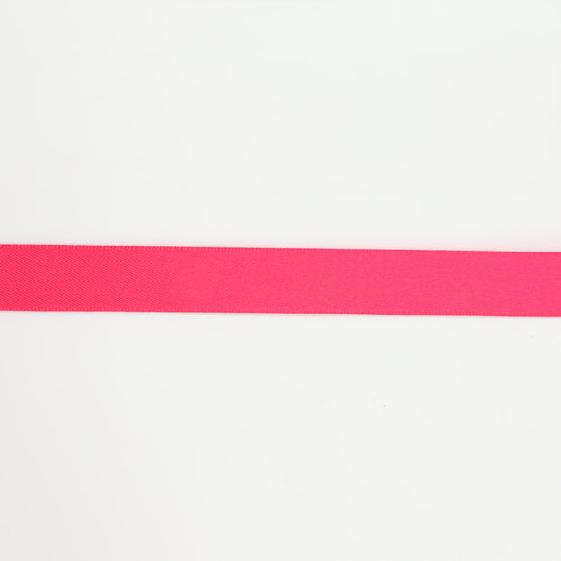 Single Face Satin Ribbon | Shocking Pink (175)