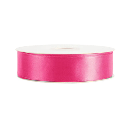 Single Face Satin Ribbon | Shocking Pink (175)