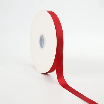 Single Face Satin Ribbon | Red (250) LaRibbons and Crafts