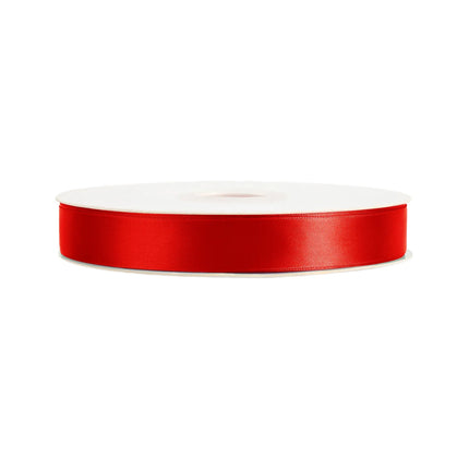 Single Face Satin Ribbon | Red (250)