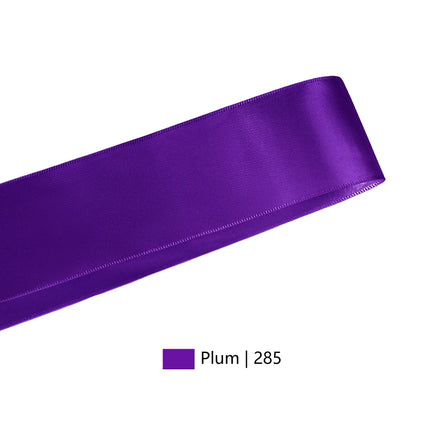 Single Face Satin Ribbon | Plum (285)