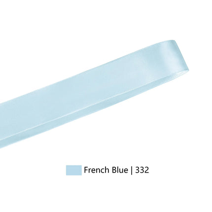 Single Face Satin Ribbon | French Blue (332)