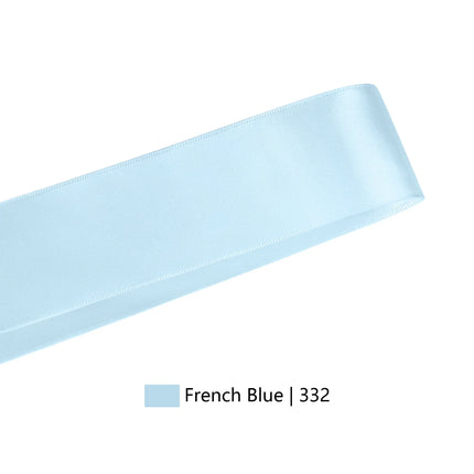 Single Face Satin Ribbon | French Blue (332)