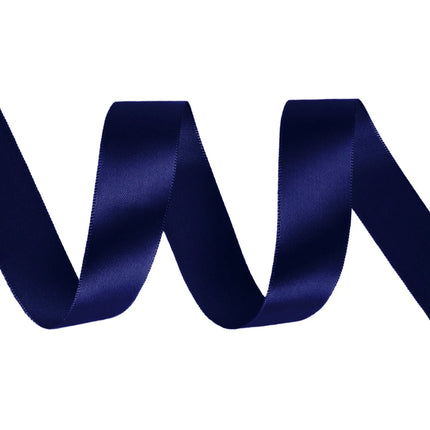 Single Face Satin Ribbon | Navy (370)