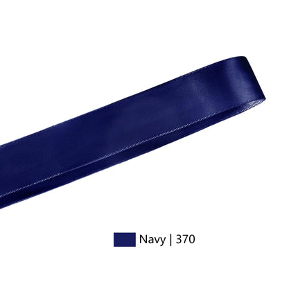Single Face Satin Ribbon | Navy (370)