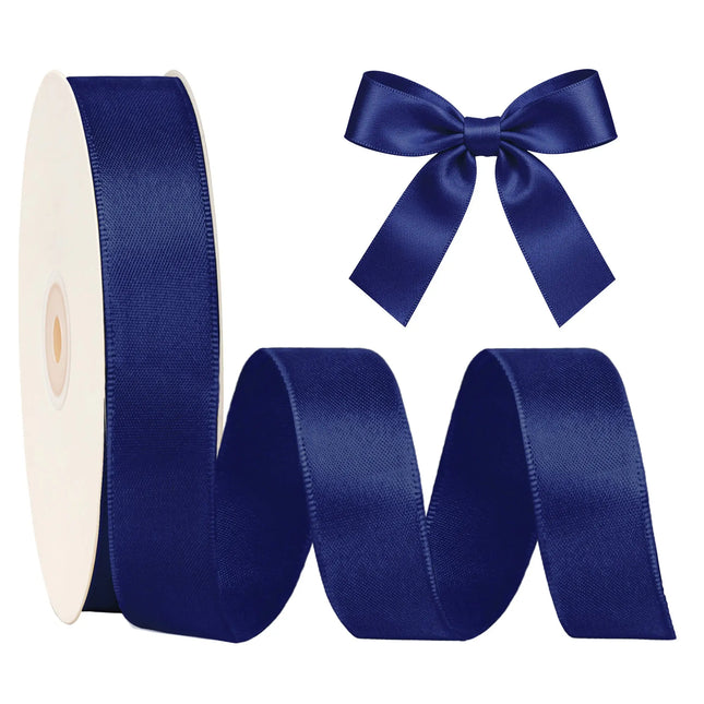 Single Face Satin Ribbon | Navy (370)