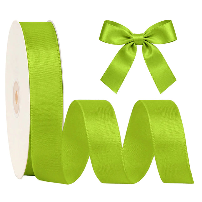 Single Face Satin Ribbon | Kiwi (548)