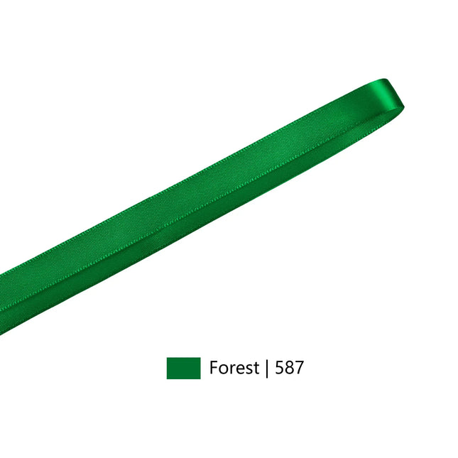 Single Face Satin Ribbon | Forest (587)