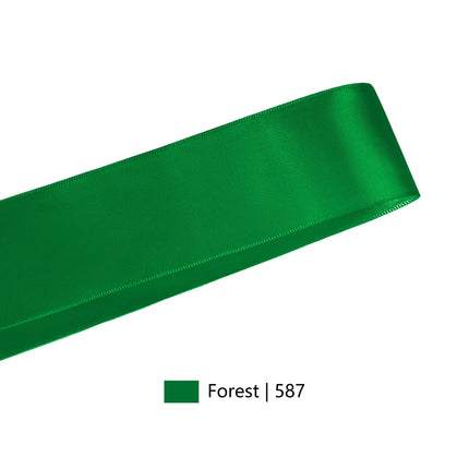 Single Face Satin Ribbon | Forest (587)