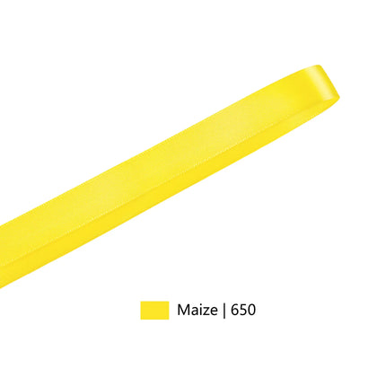 Single Face Satin Ribbon | Maize (650)