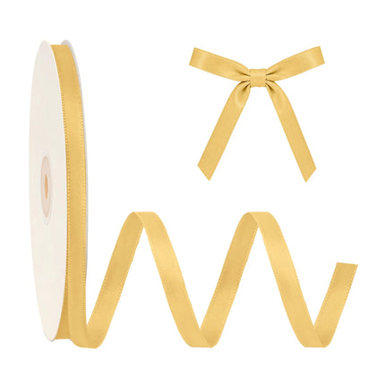 Single Face Satin Ribbon | Old Gold (690)