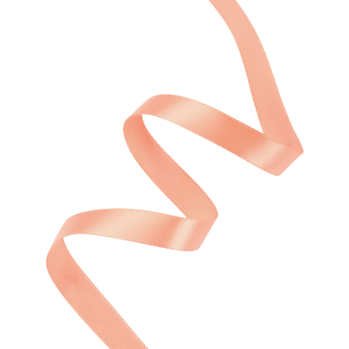 Single Face Satin Ribbon | Peach (720) LaRibbons and Crafts