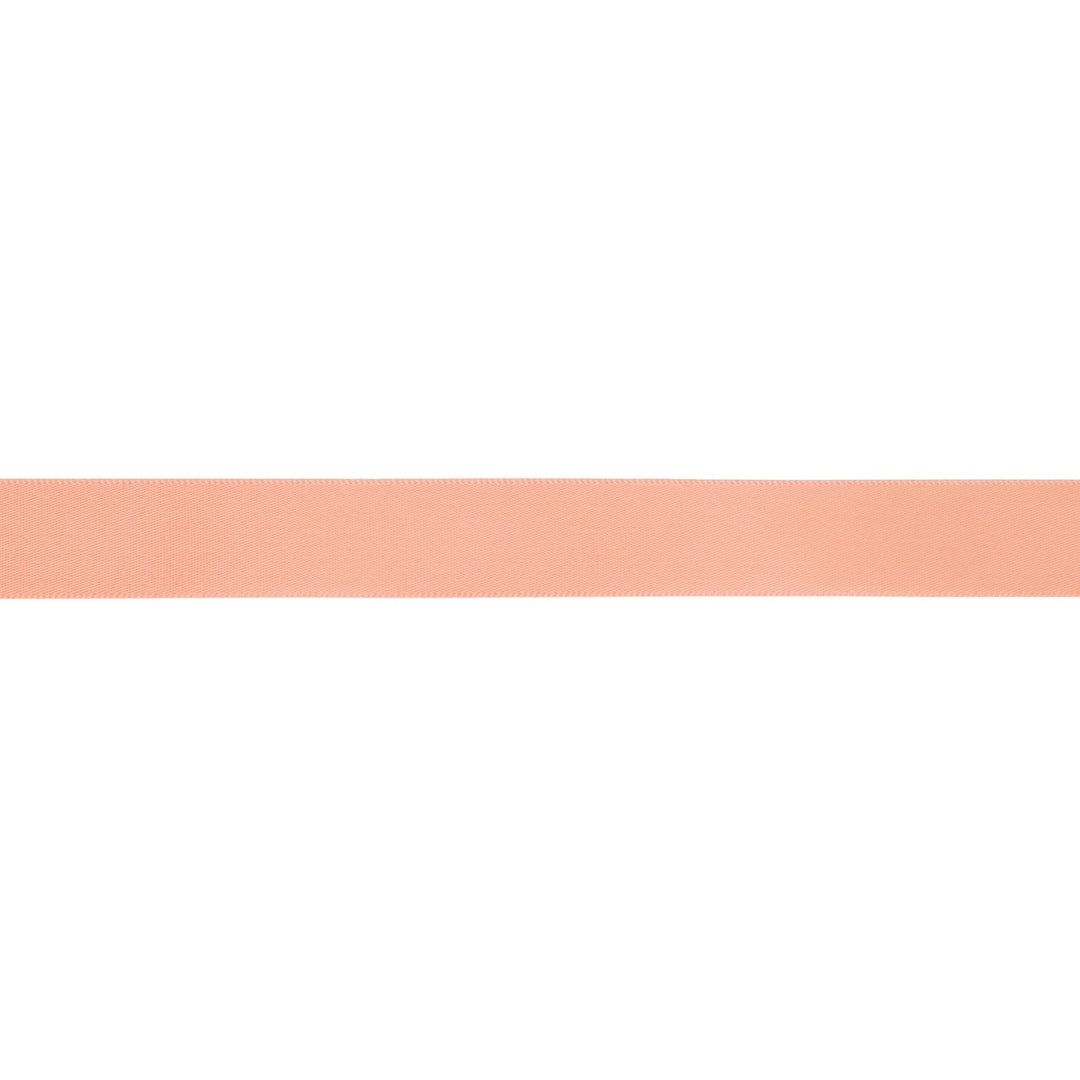 Single Face Satin Ribbon | Peach (720) LaRibbons and Crafts