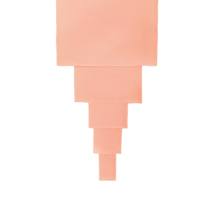 Single Face Satin Ribbon | Peach (720) LaRibbons and Crafts
