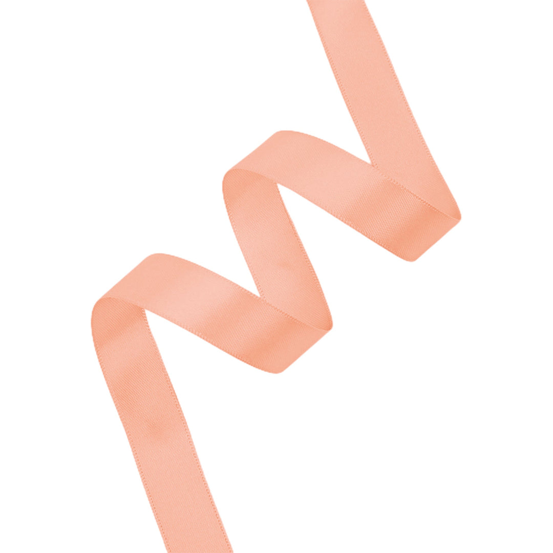 Single Face Satin Ribbon | Peach (720) LaRibbons and Crafts