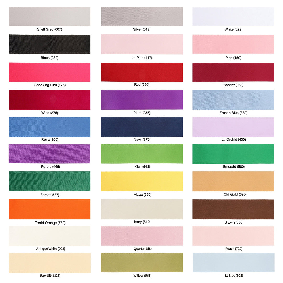 Single Face Satin Ribbon | Peach (720) LaRibbons and Crafts