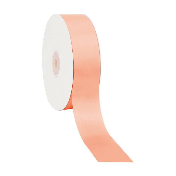 Single Face Satin Ribbon | Peach (720) LaRibbons and Crafts
