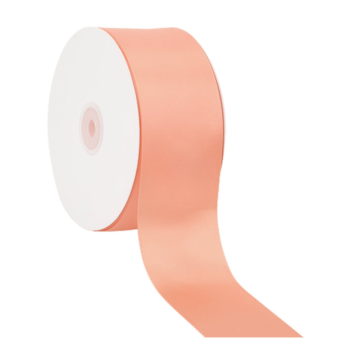 Single Face Satin Ribbon | Peach (720) LaRibbons and Crafts