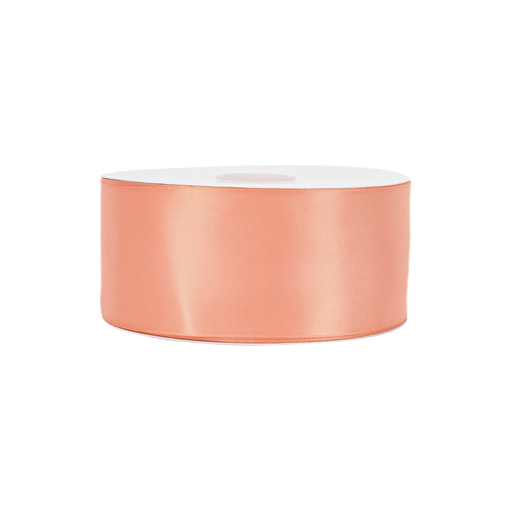 Single Face Satin Ribbon | Peach (720) LaRibbons and Crafts