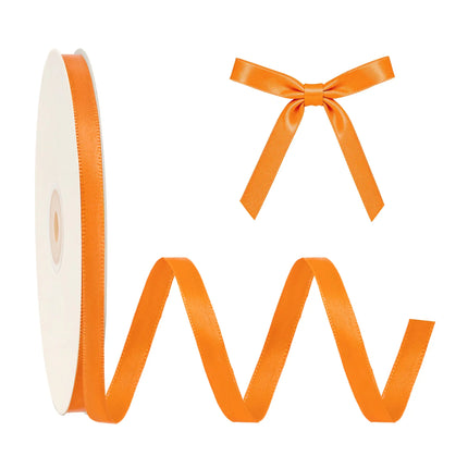 Single Face Satin Ribbon | Torrid Orange (750)