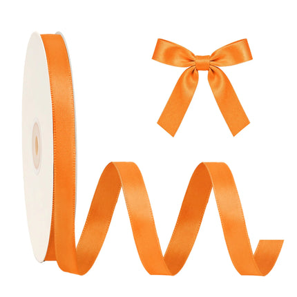 Single Face Satin Ribbon | Torrid Orange (750)