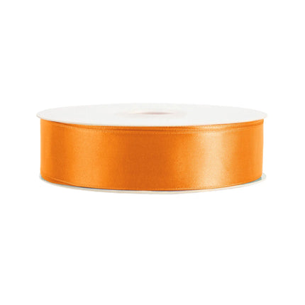 Single Face Satin Ribbon | Torrid Orange (750)