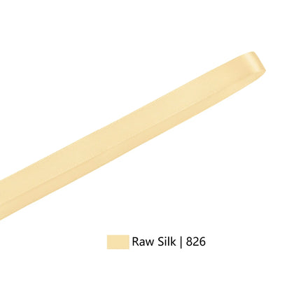 Single Face Satin Ribbon | Raw Silk (826)