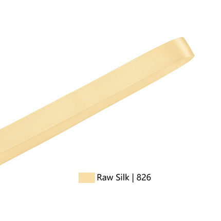 Single Face Satin Ribbon | Raw Silk (826)