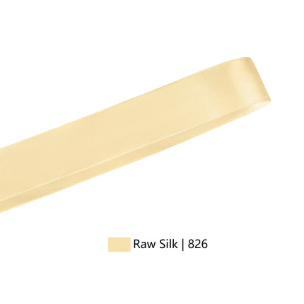 Single Face Satin Ribbon | Raw Silk (826)